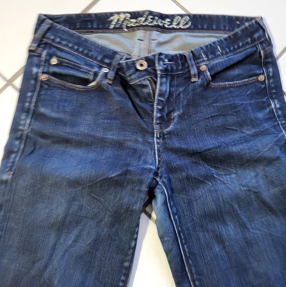 MADEWELL SKINNY STRAIGHT LEG JEANS SZ 28 - Picture 13 of 14